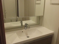 鏡が大きい独立洗面