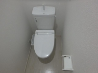 温水洗浄便座付トイレ
